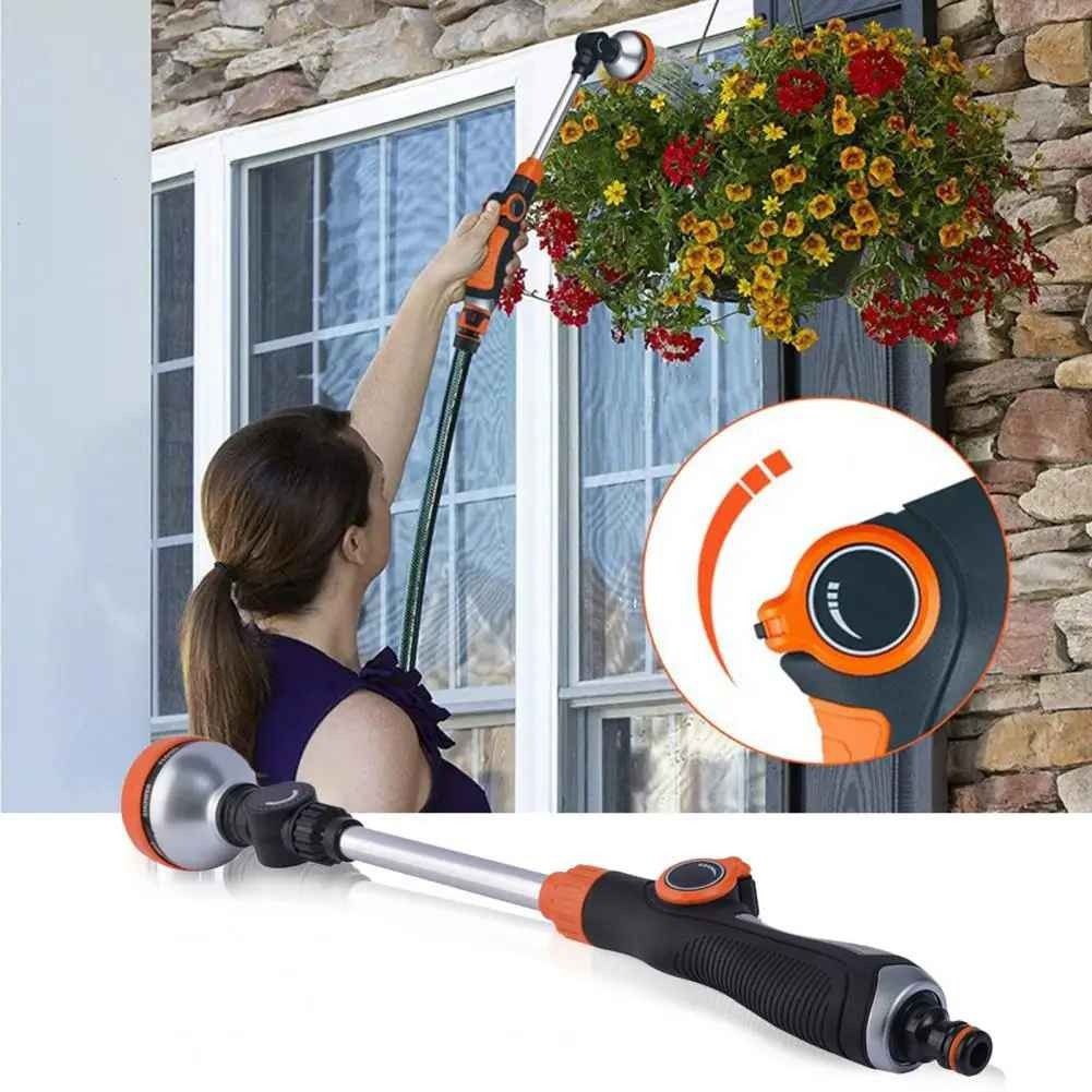 đż Pistolet dâArrosage Long Manche â 8 Fonctions RĂ©glables civ