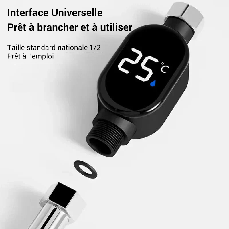 💧Douche thermometer🌡️ Plus de devinettes - Température instantanée ! 🚿 cmr