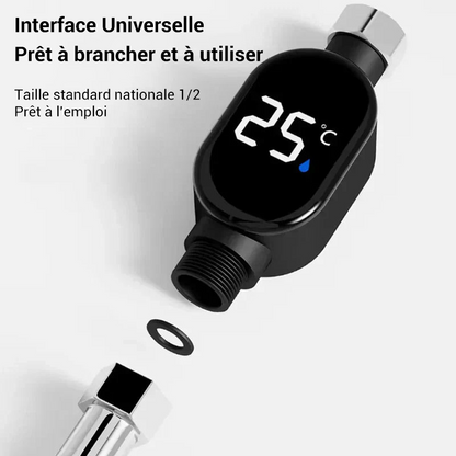 💧Douche thermometer🌡️ Plus de devinettes - Température instantanée ! 🚿 cmr