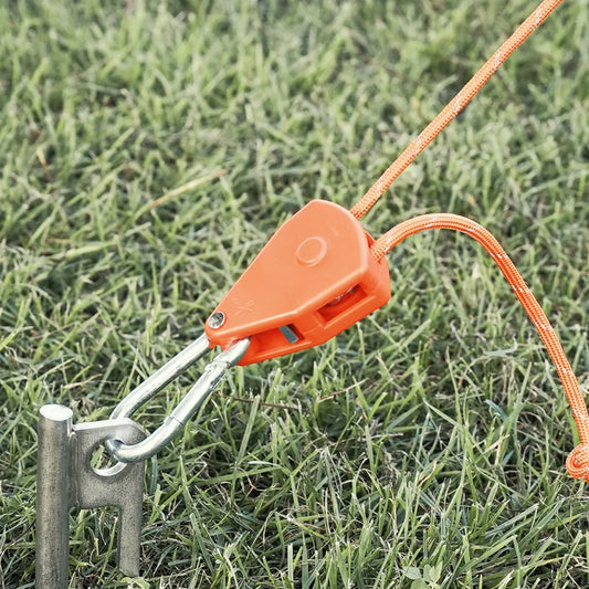 🪢Corde de camping portable et réglable🌳 PACK 4 PIECES civ