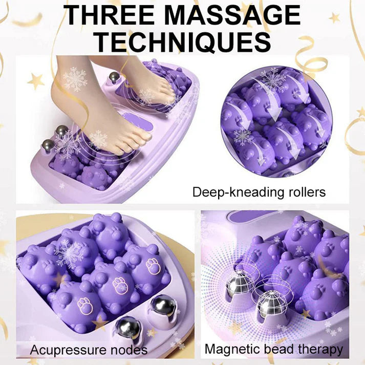 💥Rouleau de massage portable double pour les pieds🦶😌 CMR
