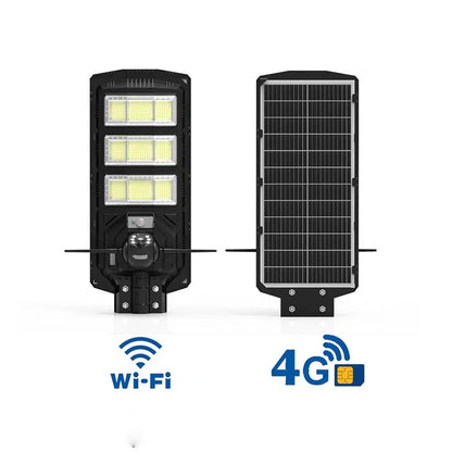 Lampe LED Extérieure 2-en-1 avec Caméra de Sécurité 4K Ultra HD